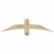 Ekena Millwork Bellingham Rough Sawn Timber Gable Bracket, Douglas Fir, 48"W x 12"H x 4"D x 4"F, 6/12 Pitch GBW048X12X0404BEL00RDF - alternate 1